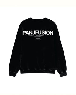 THE COMMUNITY SLIT FADED OVERSIZED SWEATSHIRT