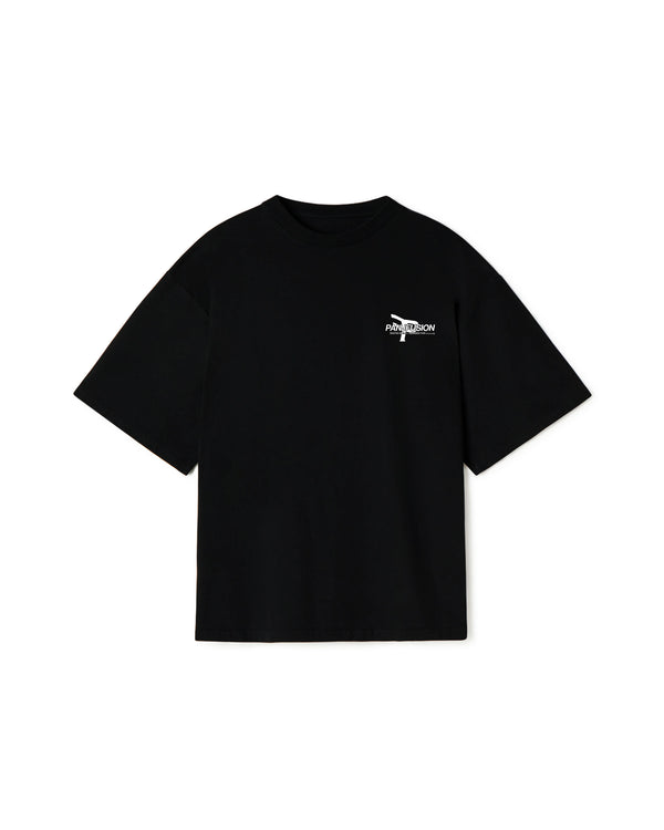 THE COMMUNITY BLACK OVERSIZED T-SHIRT