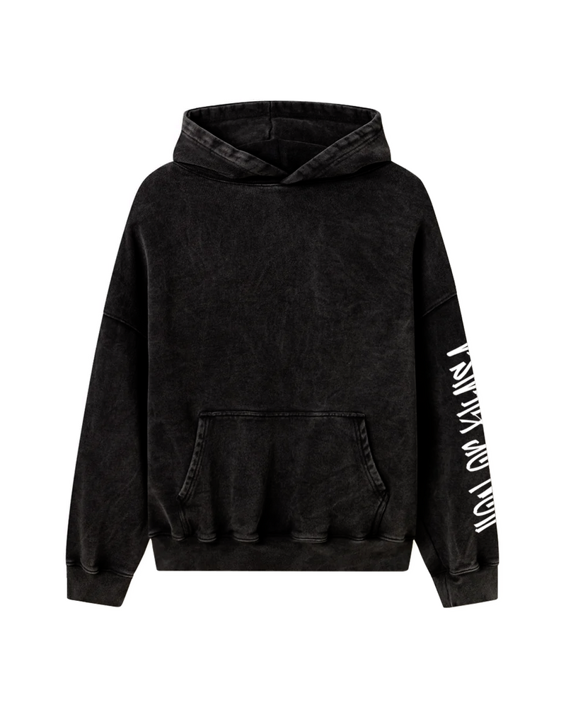 LION OF KHALSA FADED OVERSIZED HOODIE