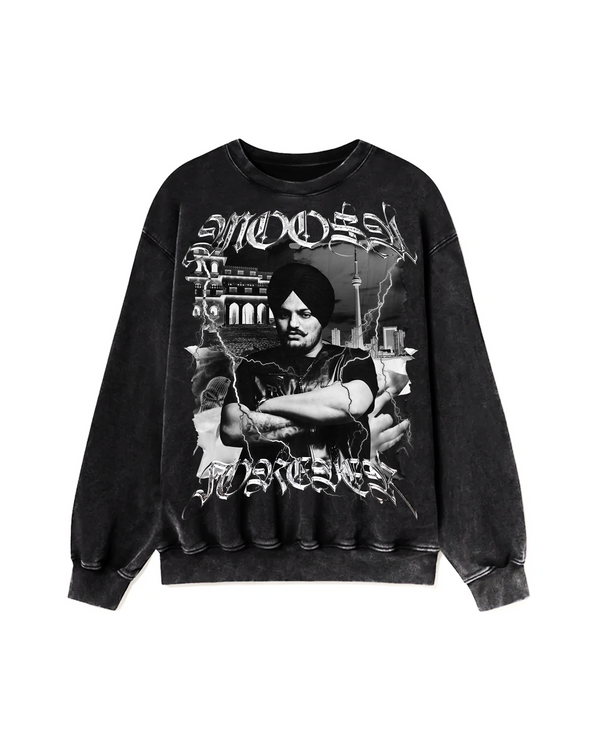 MOOSA FOREVER FADED OVERSIZED SWEATSHIRT