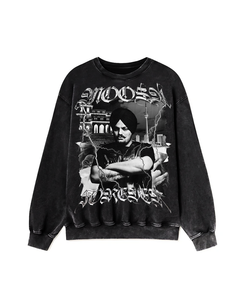 MOOSA FOREVER FADED OVERSIZED SWEATSHIRT