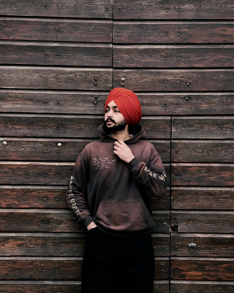 SHER E PANJAB OVERSIZED SUN FADED HOODIE